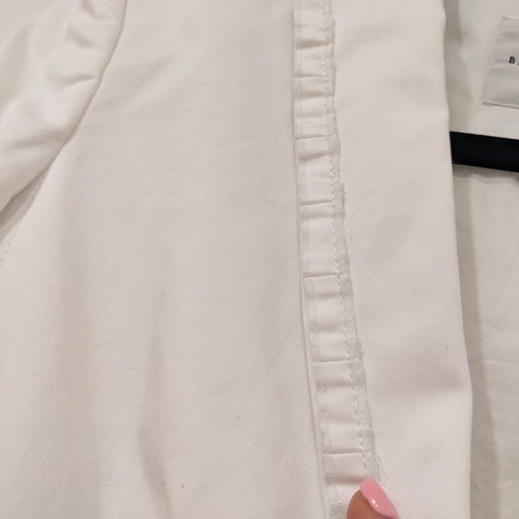 Banana Republic Suit Blazer White size 0P - Picture 2 of 2